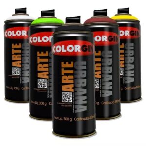 Tinta Spray Fosca Verde Mata 400ml – Arte Urbana com Alta Cobertura!