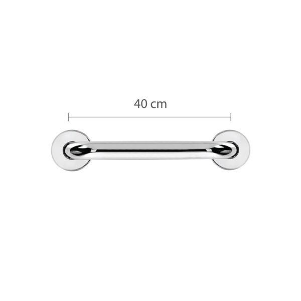 Barra de Apoio Reta em Inox 40cm Astra – Segurança, Conforto e Estabilidade para Seu Dia a Dia! - Imagem 2